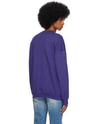 Filippa K Blue Crewneck Sweatshirt