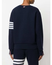 Thom Browne Double Faced Cashmere Crewneck Sweatshirt