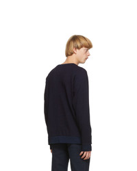 Blue Blue Japan Indigo Yarn Dyed Sweatshirt
