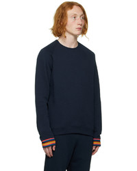 Paul Smith Navy Artist Stripe Sweatshirt