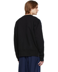 Marni Navy Black Colorblock Sweatshirt
