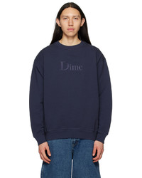 Dime Navy Classic Sweatshirt