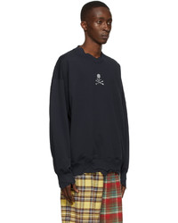 Mastermind World Navy Cotton Sweatshirt