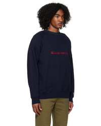 Billionaire Boys Club Navy Serif Sweatshirt