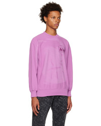 Aries Purple Temple Sweatshirt