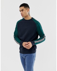New Look Raglan Sweatshirt In Navy