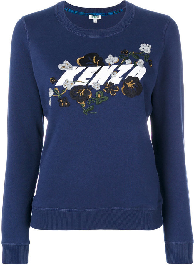 kenzo floral sweatshirt