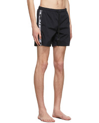 Off-White Black Nylon Swim Shorts