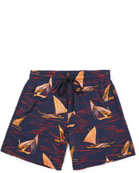 Vilebrequin Mistral Mid Length Embroidered Swim Shorts