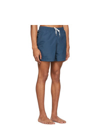 Bather Navy Solid Swim Shorts