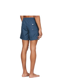 Bather Navy Solid Swim Shorts