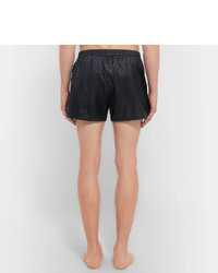 Gucci Short Length Gg Patterned Swim Shorts