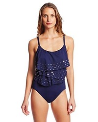 CoCo Reef Mirrors Ruffle One Piece Swimsuit