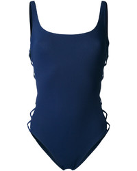Tory Burch Lace Up Swimsuit
