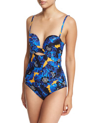 Proenza Schouler Molded Cup Maillot One Piece Swimsuit