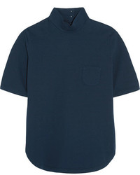 Frame Cotton Jersey T Shirt Storm Blue