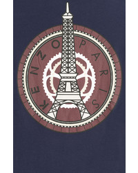 Kenzo Cotton Logo Statet T Shirt