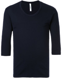 Attachment Cropped Sleeves T Shirt