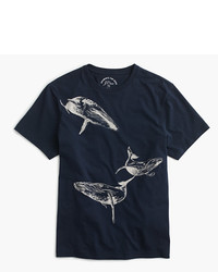 J.Crew For The Wildlife Conservation Society Whale T Shirt
