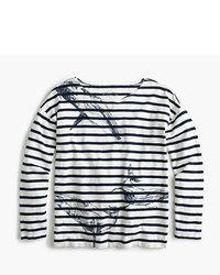 J.Crew For The Wildlife Conservation Society Whale T Shirt