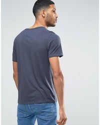 Selected Homme T Shirt In Washed Cotton