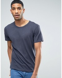 Selected Homme T Shirt In Washed Cotton