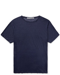 Isabel Benenato Knitted Linen T Shirt