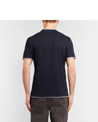 Brunello Cucinelli Layered Cotton Jersey T Shirt