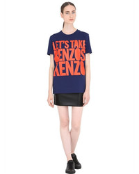 House of Holland Lets Take Benzos Kenzo Cotton T Shirt