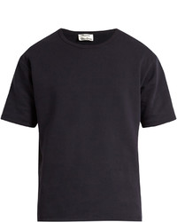 Acne Studios Niagara Fleece Lined Cotton T Shirt