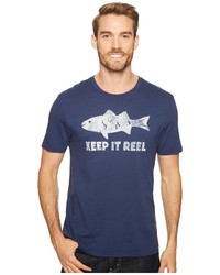 Life is Good Reel Fish Smooth Tee T Shirt