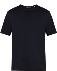 Vince Reverse Stitched Cotton Blend Jersey T Shirt