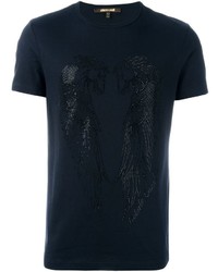Roberto Cavalli Studded Pegasus T Shirt