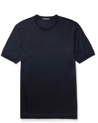 Dolce & Gabbana Slim Fit Silk T Shirt