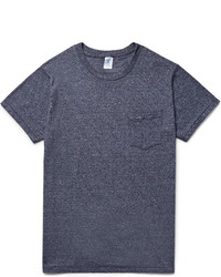 Velva Sheen Slub Cotton Blend Jersey T Shirt