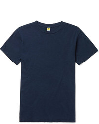 Velva Sheen Slub Cotton Jersey T Shirt