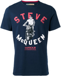 Barbour Steve Mcqueen Motorbike T Shirt