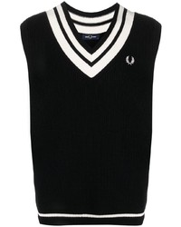 Fred Perry Contrast Trim Knitted Vest