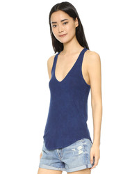 Feel The Piece Lilith Ribbed V Neck Tank