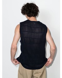 mfpen Open Knit Organic Cotton Vest