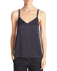 Vince Wide Strap Satin Camisole Top