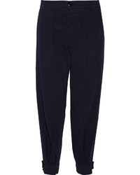 Band Of Outsiders Cotton Twill Tapered Pants
