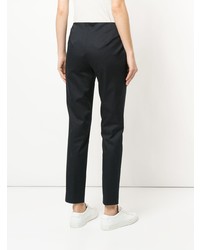 Jil Sander Navy Side Zip Skinny Trousers