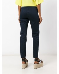 P.A.R.O.S.H. Slim Fit Straight Trousers