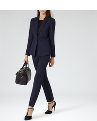 Reiss Topaz Trousers High Waisted Tapered Trousers