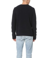 Vince Textured Crew Neck Sweater