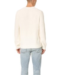 Vince Textured Crew Neck Sweater