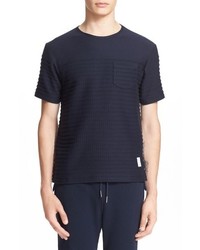 Thom Browne Textured Knit Pocket T Shirt