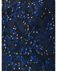 Carolina Herrera Embroidered Textured Gown