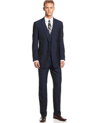 Calvin Klein Navy Vested X Slim Fit Suit
